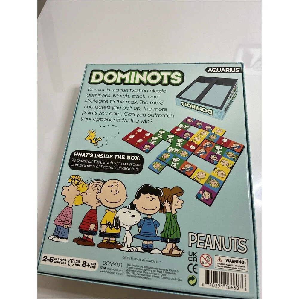 Peanuts Dominots Game